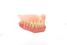 A full denture for patient with edentulous arch